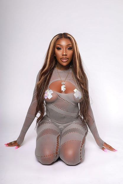 Cutting Ties Cut Out Bodysuit