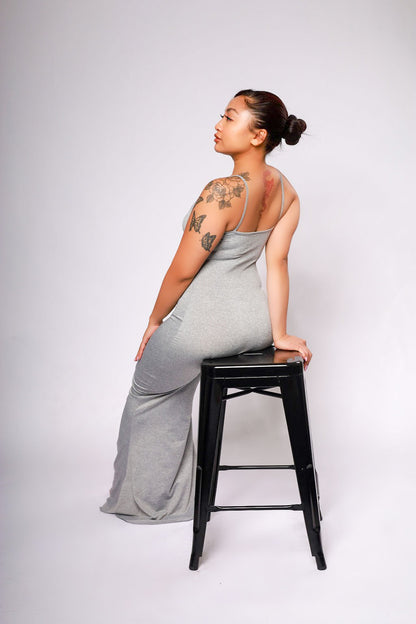Highly Selective Solid Maxi Dress