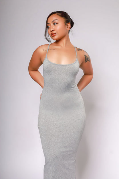 Highly Selective Solid Maxi Dress