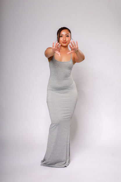 Highly Selective Solid Maxi Dress