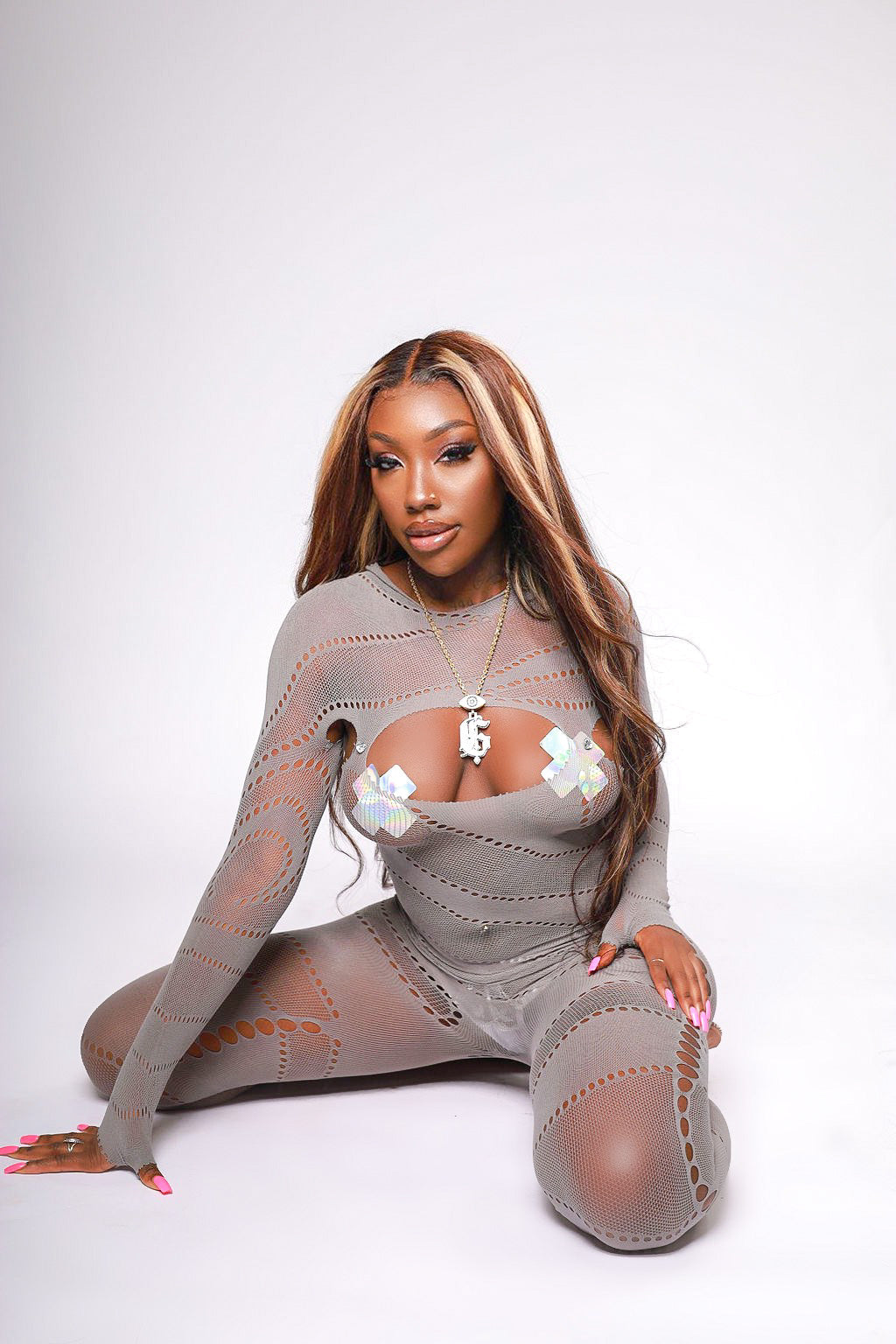 Cutting Ties Cut Out Bodysuit