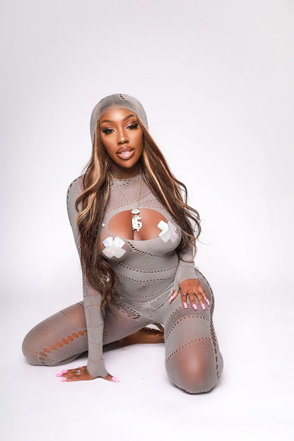 Cutting Ties Cut Out Bodysuit