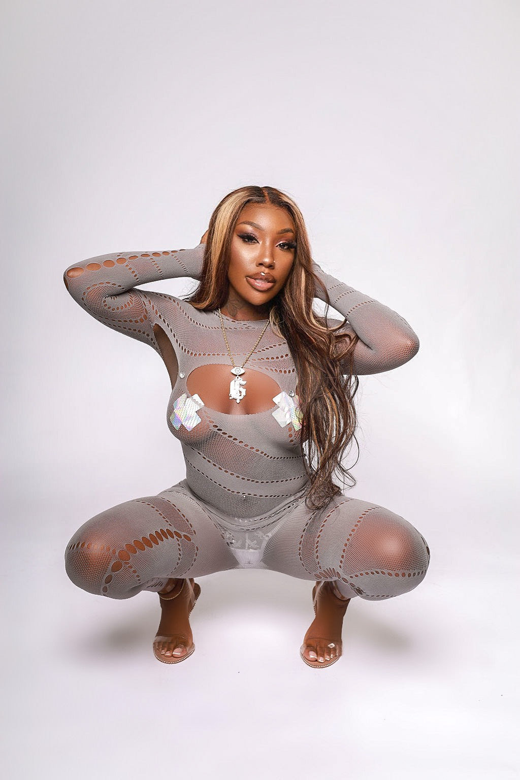 Cutting Ties Cut Out Bodysuit