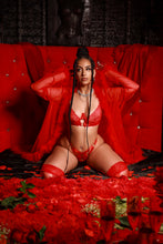 Load image into Gallery viewer, Feelin Love Sick lingerie set
