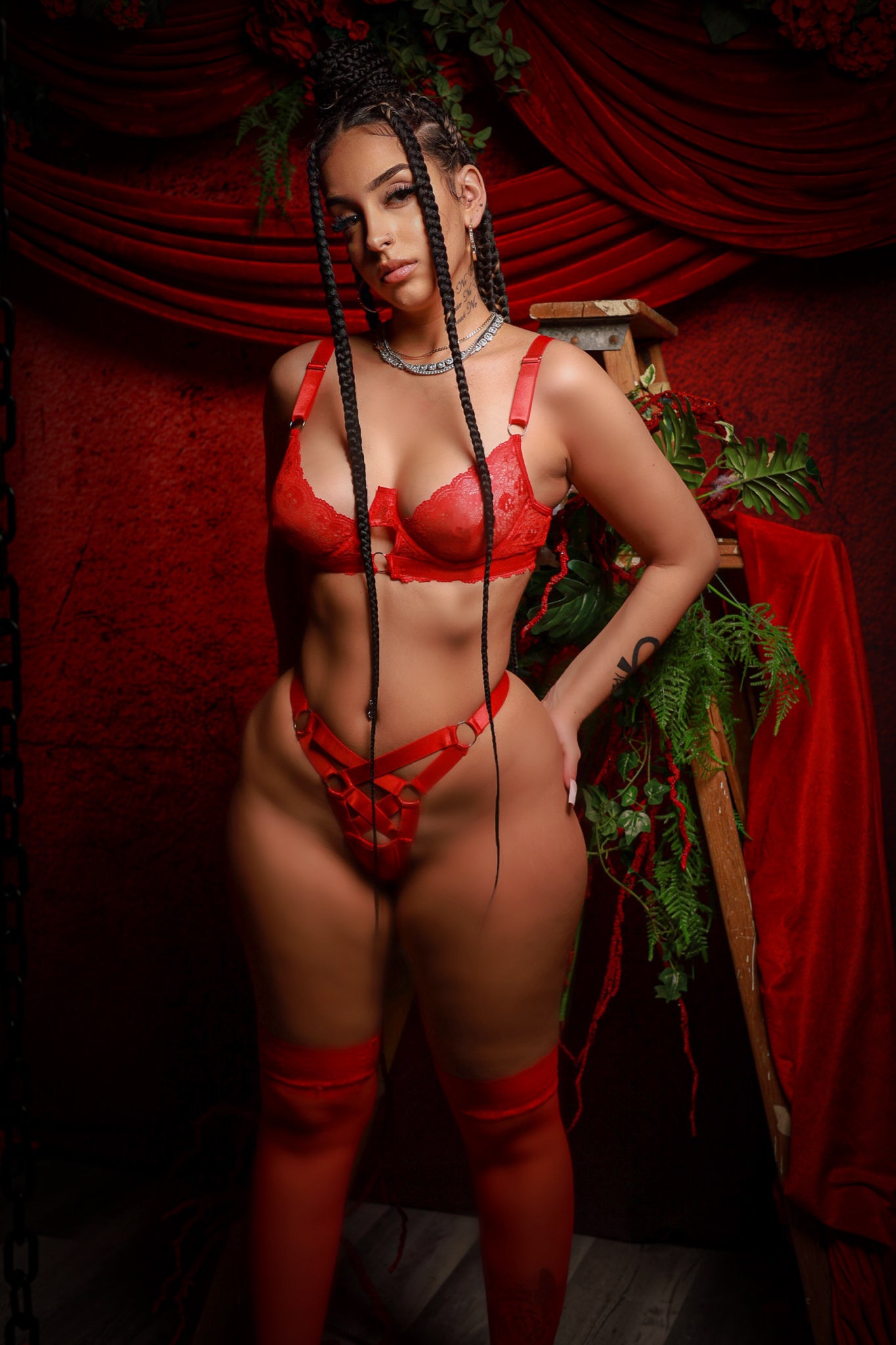 Feelin Love Sick Lingerie Set