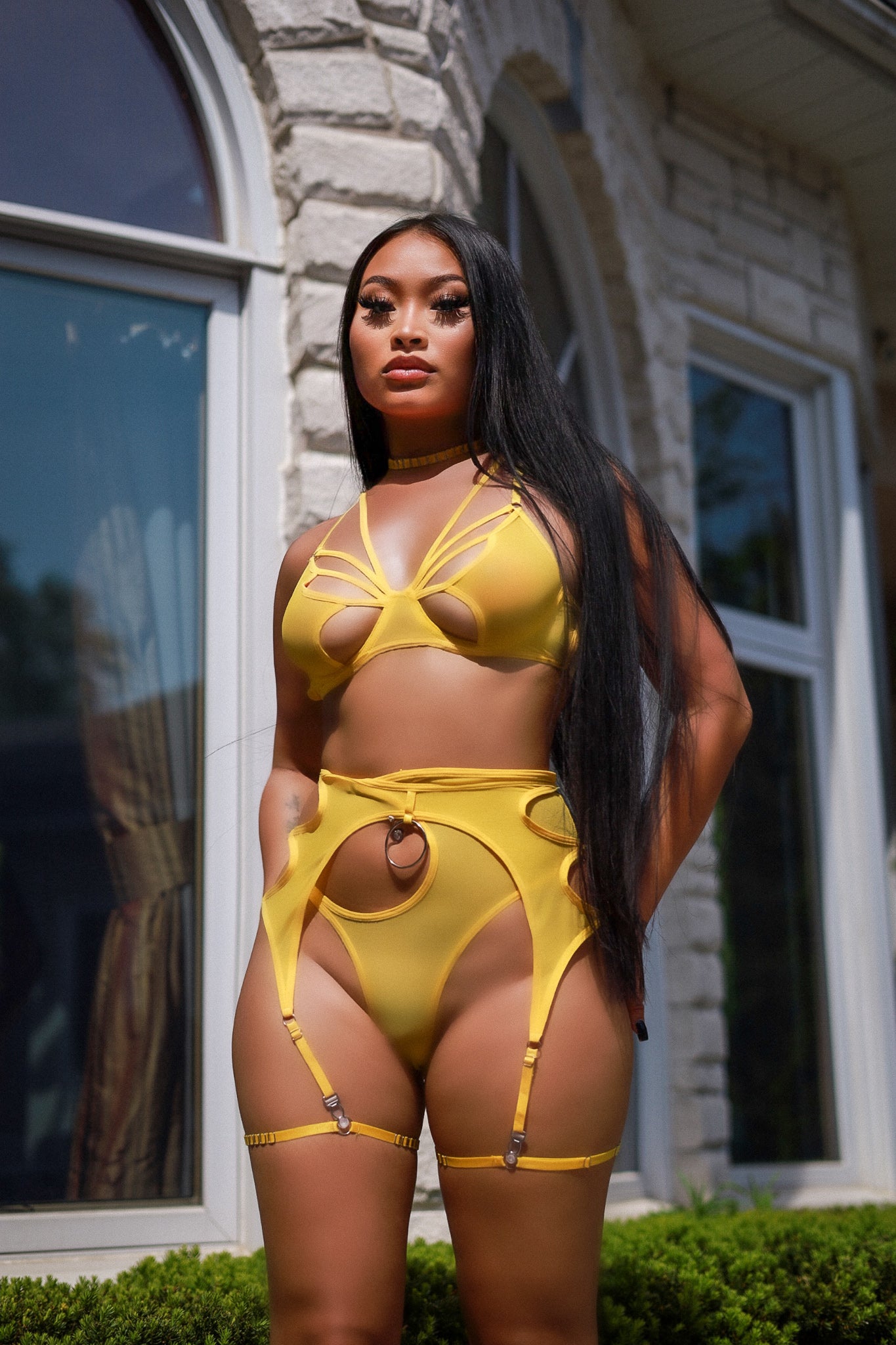 Champagne Kisses Lingerie Set