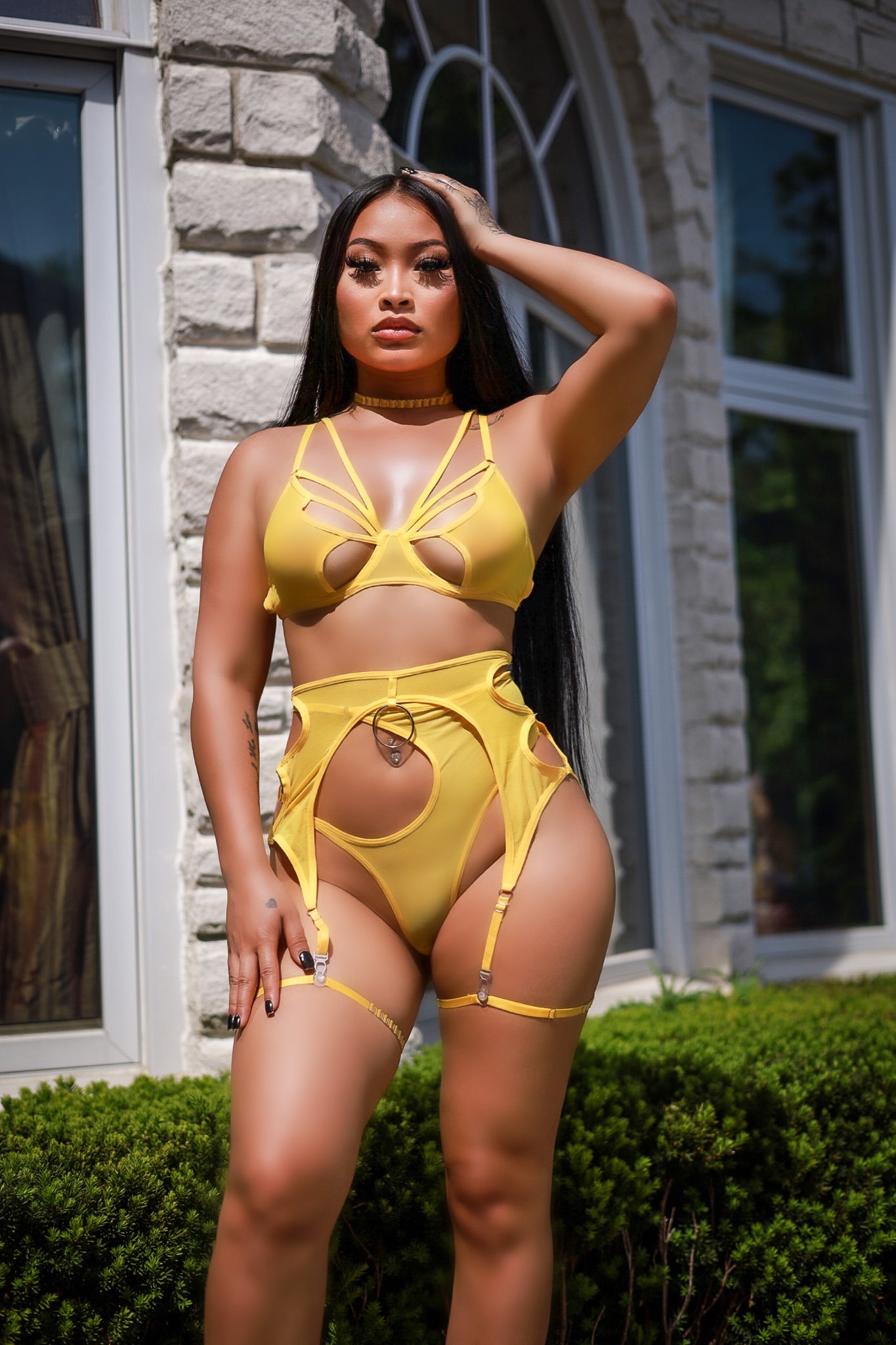 Champagne Kisses Lingerie Set