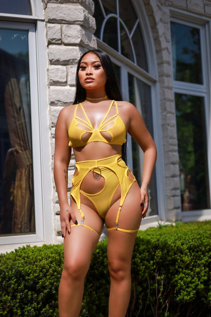 Champagne Kisses Lingerie Set