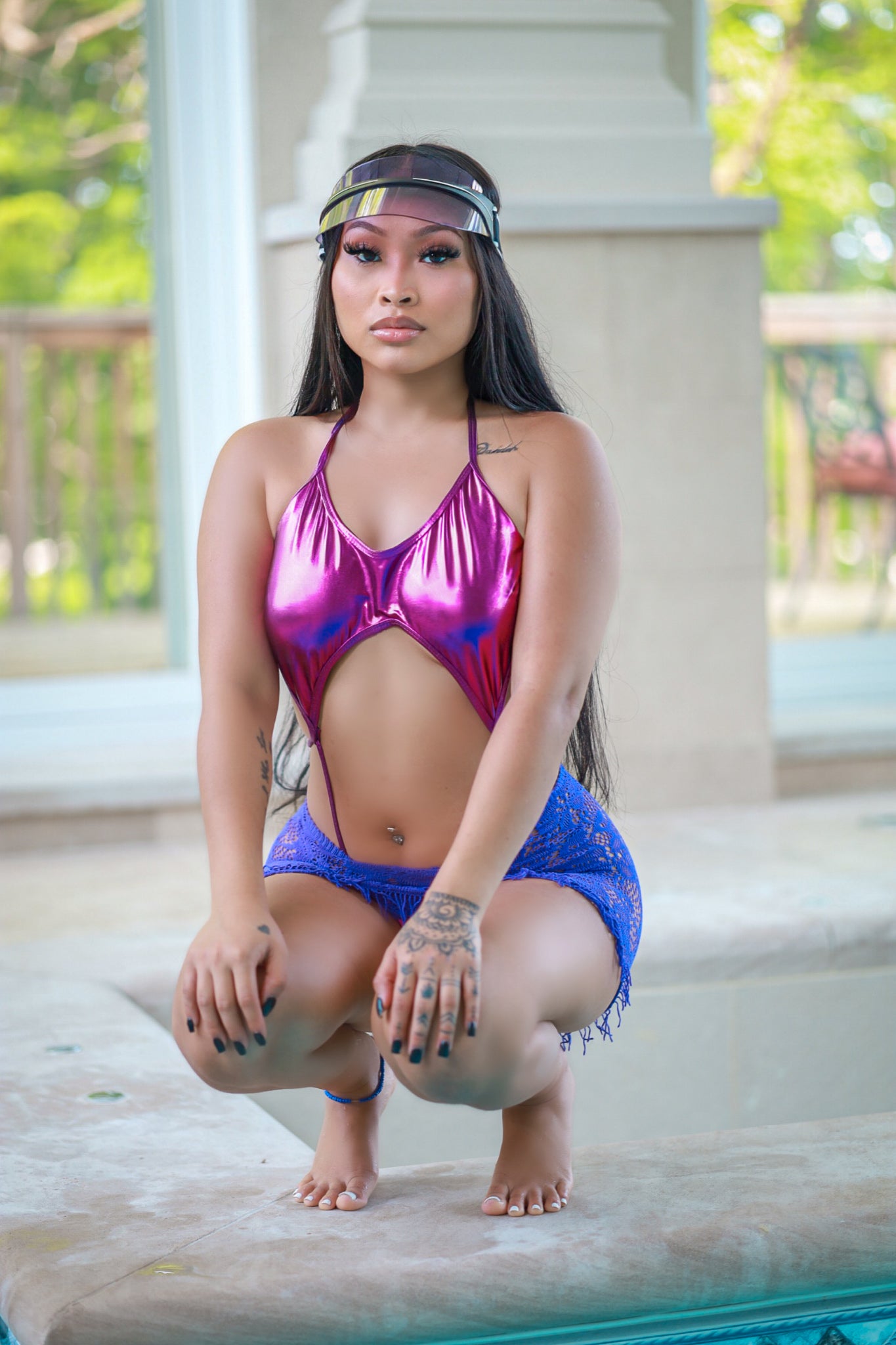 Pay with Compliments Purple Bikini