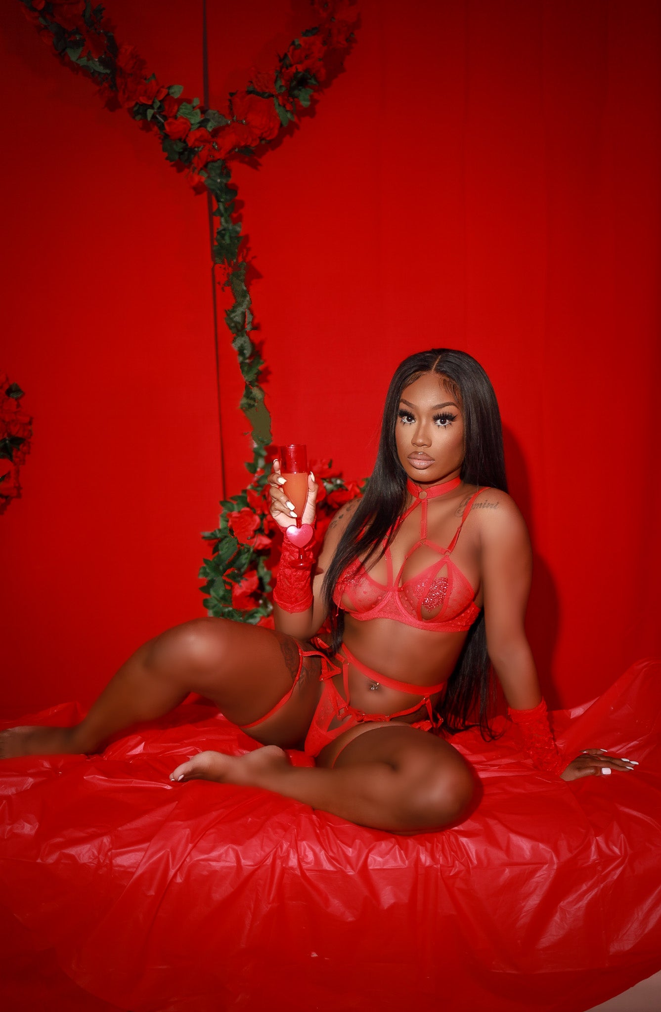 Under Pressure Lingerie Set