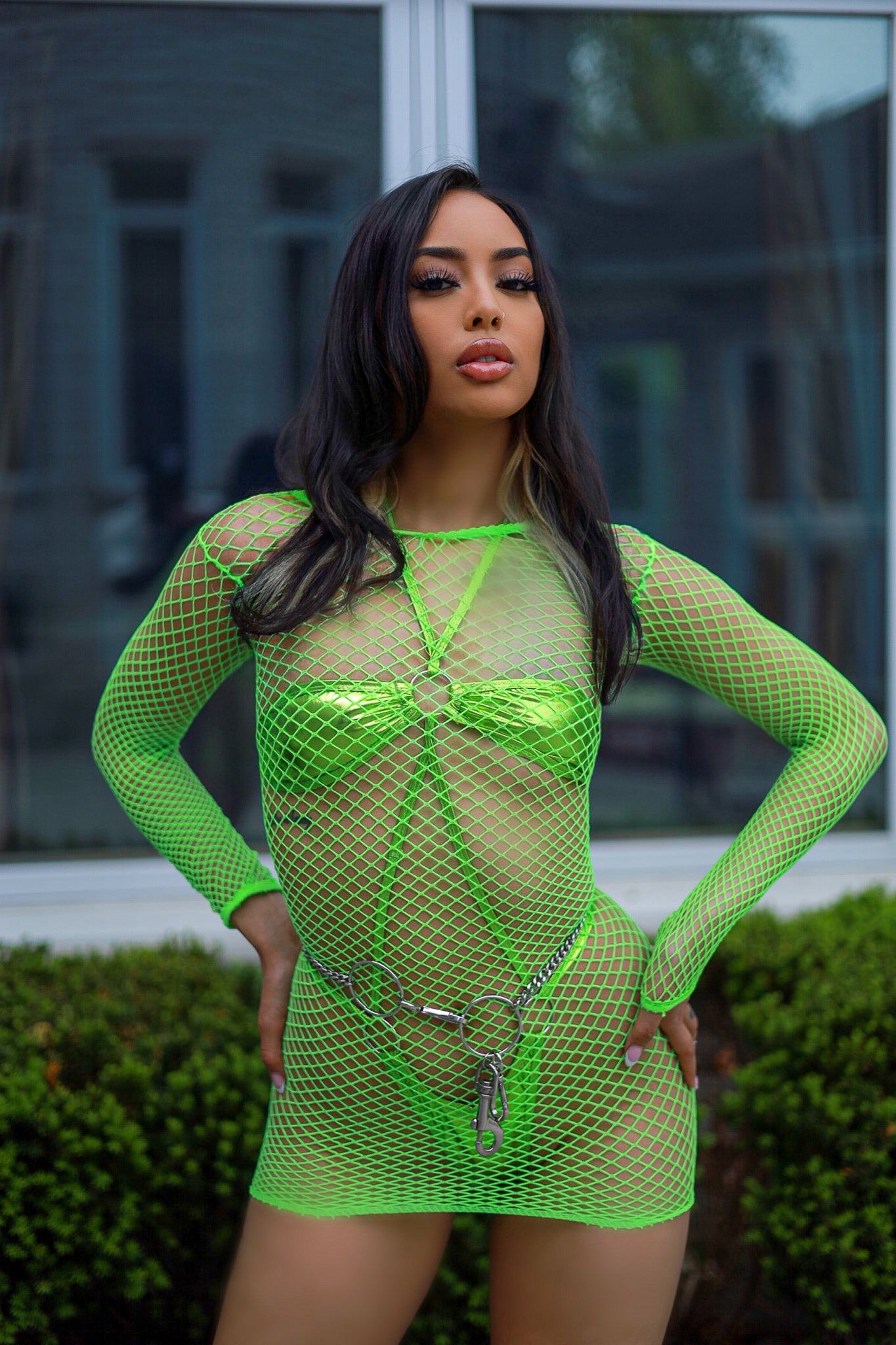 Sexy Instinct Neon Dress