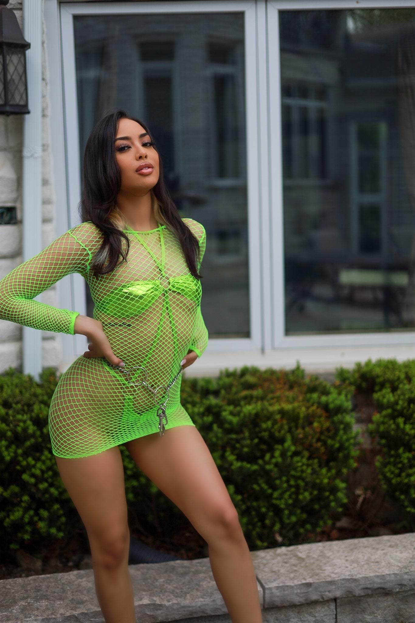 Sexy Instinct Neon Dress