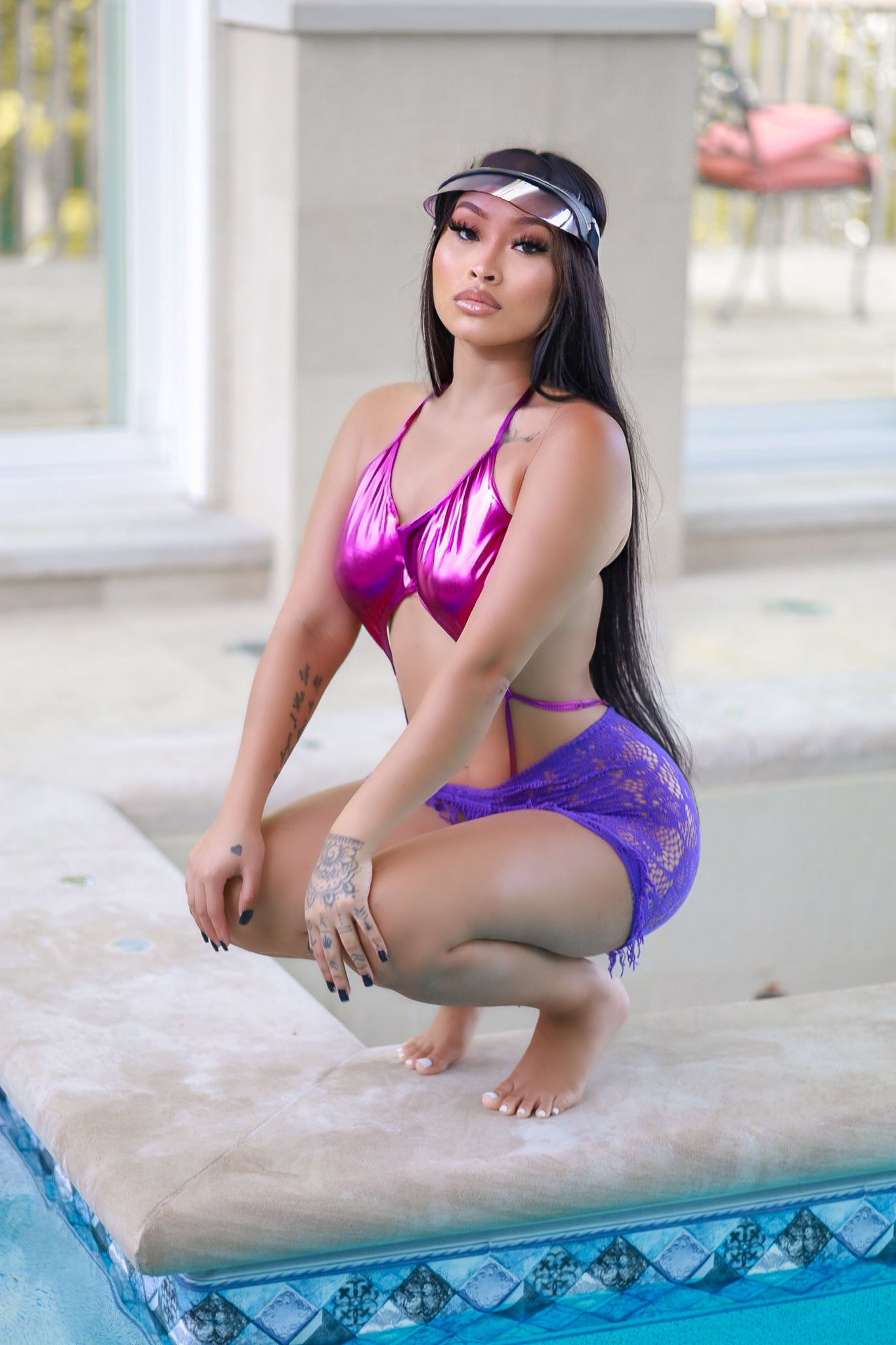 Pay with Compliments Purple Bikini