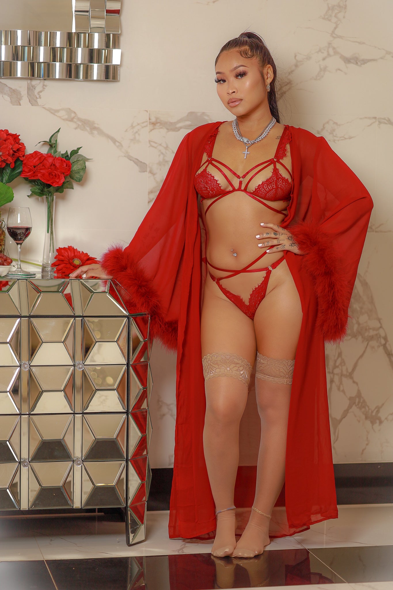Tame Your Excitement Lingerie Set
