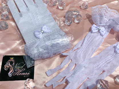 Angelic Forgotten Shadow Lace Gloves