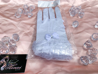 Angelic Forgotten Shadow Lace Gloves