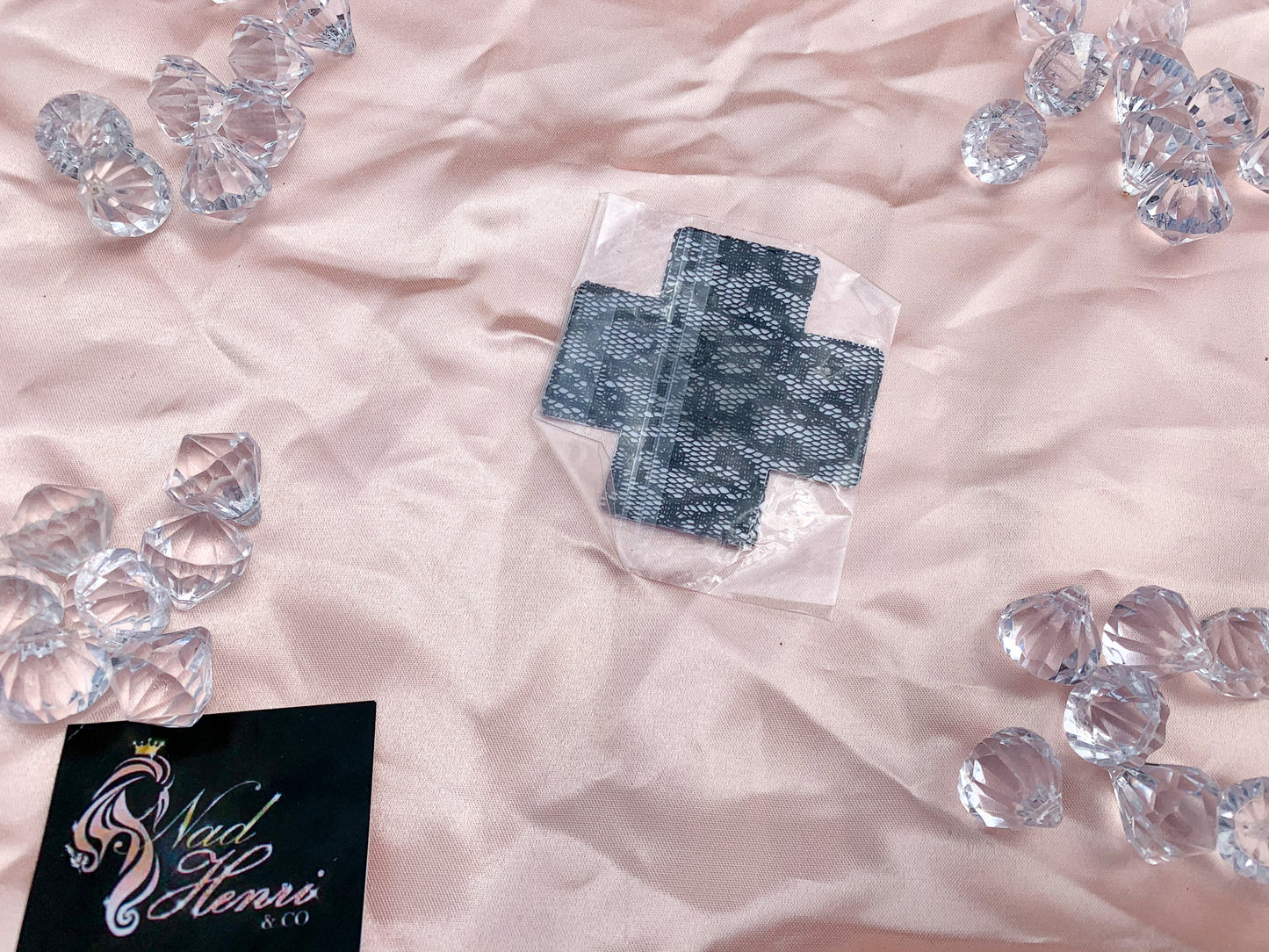 X Marks the Spot Lace Nipple Covers