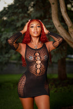Load image into Gallery viewer, Only In your Dreams Noir mini dress
