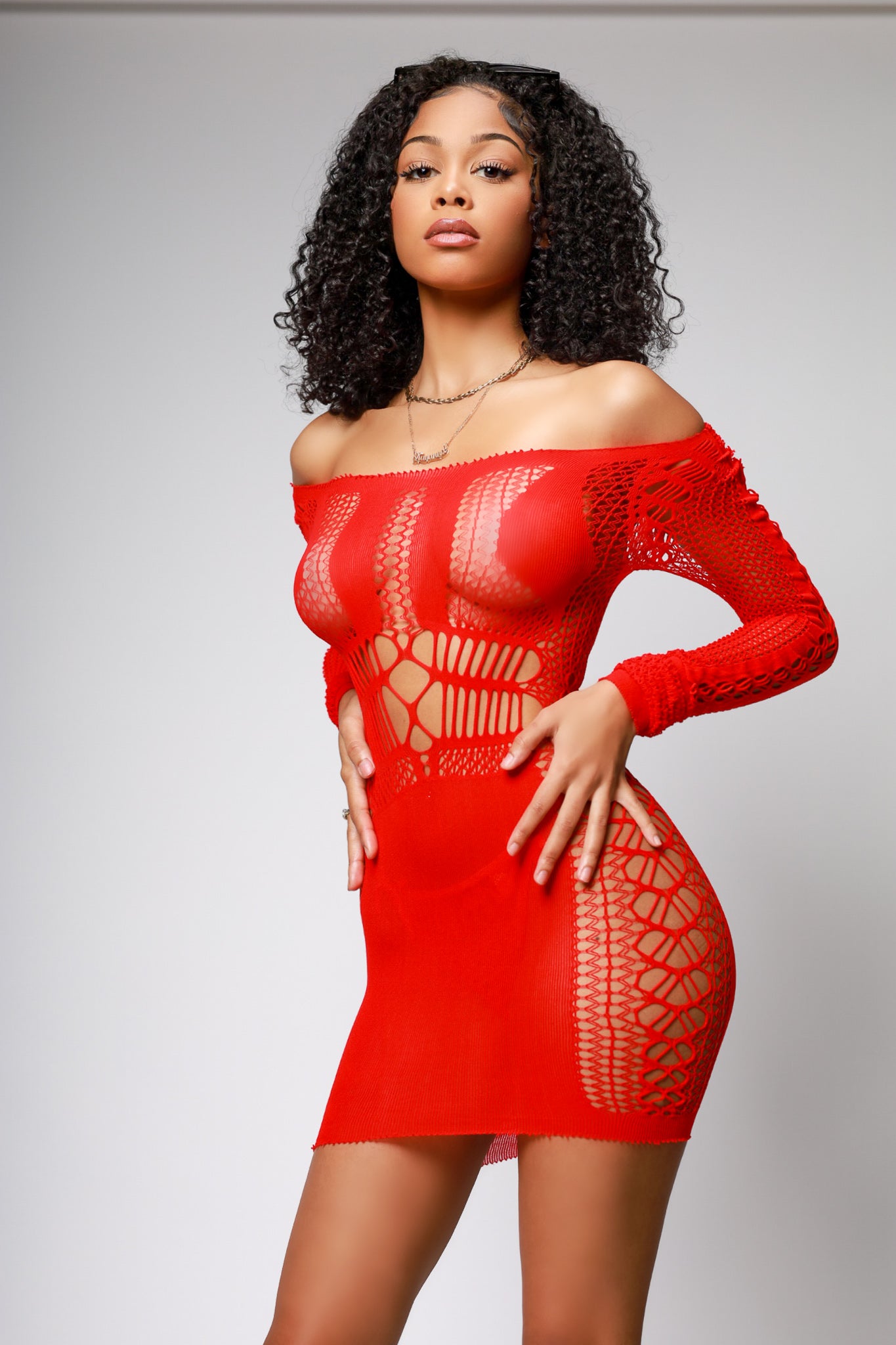 I'm the Catch Cerise Mini Dress