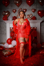 Load image into Gallery viewer, Red Queen Of Hearts dress
