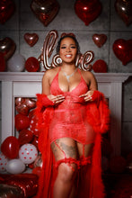 Load image into Gallery viewer, Red Queen Of Hearts dress
