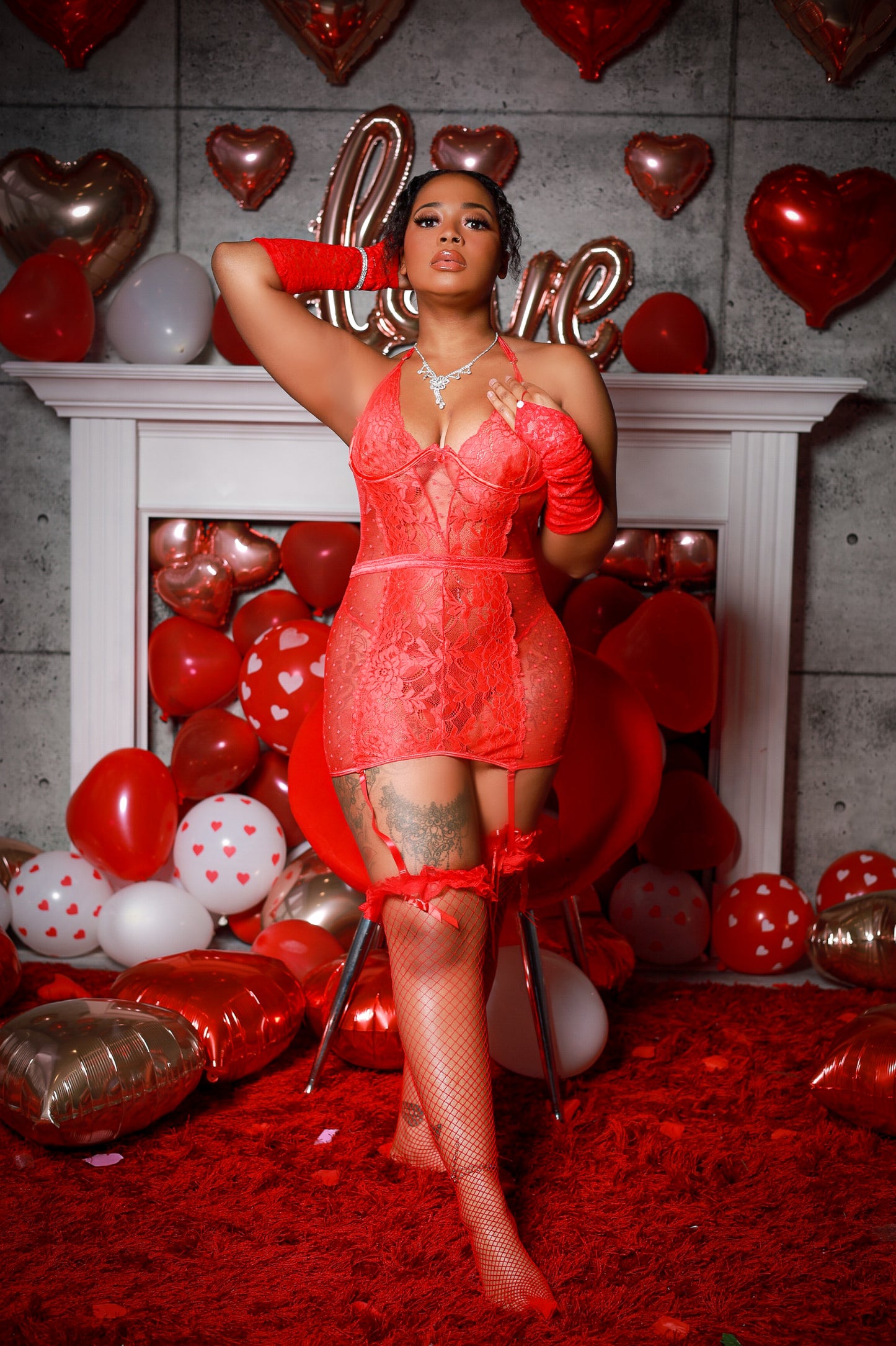 Red Queen of Hearts Dress
