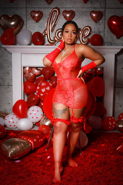 Red Queen of Hearts Dress