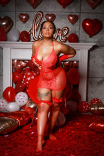 Load image into Gallery viewer, Red Queen Of Hearts dress
