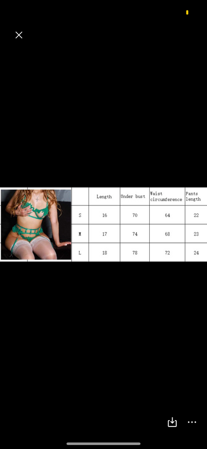 Practice Makes Perfect Lingerie Set